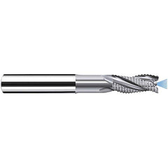 Fraisa - 25mm Diam, 50mm LOC, 3 Flute Solid Carbide Roughing Square End Mill - Exact Industrial Supply
