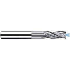 Fraisa - 8mm Diam, 18mm LOC, 3 Flute Solid Carbide Roughing Square End Mill - Exact Industrial Supply