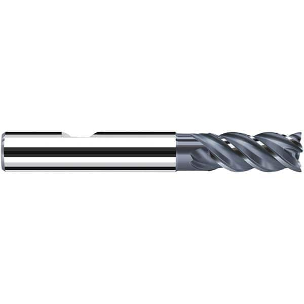 Fraisa - 3mm Diam 4 Flute Solid Carbide 0.05mm Corner Radius End Mill - Exact Industrial Supply