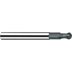 Fraisa - 3/8" Diam, 3/8" LOC, 2 Flute Solid Carbide Ball End Mill - Exact Industrial Supply