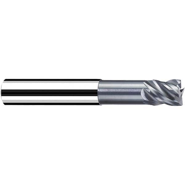 Fraisa - 4mm, 5mm LOC, 57mm OAL, 4 Flute Solid Carbide Square End Mill - Exact Industrial Supply