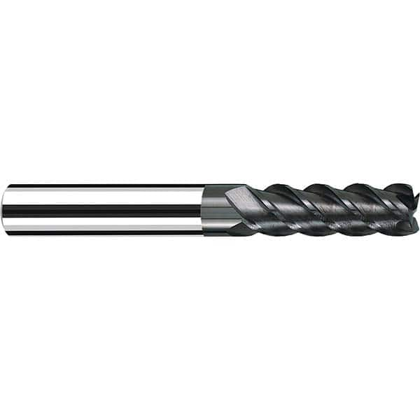 Fraisa - 3/8, 1-1/2" LOC, 3/8" Shank Diam, 4" OAL, 4 Flute Solid Carbide Square End Mill - Exact Industrial Supply