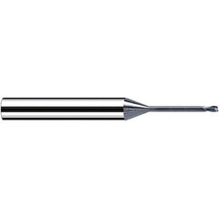 Fraisa - 0.3mm, 6mm LOC, 57mm OAL, 2 Flute Solid Carbide Square End Mill - Exact Industrial Supply