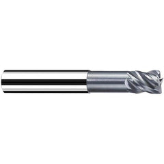 Fraisa - 12mm Diam 4 Flute Solid Carbide 1mm Corner Radius End Mill - Exact Industrial Supply