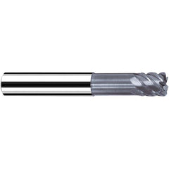 Fraisa - 12mm Diam 6 Flute Solid Carbide 0.5mm Corner Radius End Mill - Exact Industrial Supply