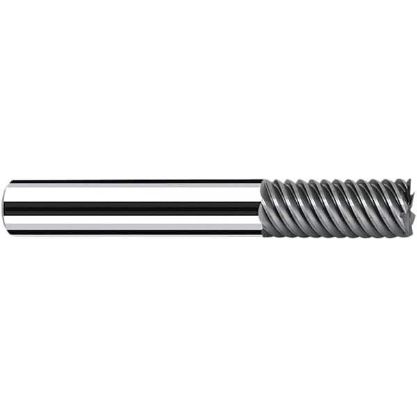 Fraisa - 3mm, 8mm LOC, 57mm OAL, 5 Flute Solid Carbide Square End Mill - Exact Industrial Supply