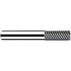 Fraisa - 10mm, 22mm LOC, 72mm OAL, 7 Flute Solid Carbide Square End Mill - Exact Industrial Supply