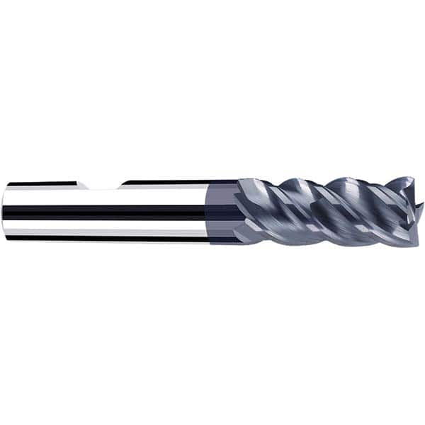 Fraisa - 12mm, 27mm LOC, 83mm OAL, 4 Flute Solid Carbide Square End Mill - Exact Industrial Supply