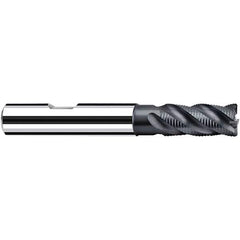 Fraisa - 12mm, 26mm LOC, 83mm OAL, 4 Flute Solid Carbide Square End Mill - Exact Industrial Supply