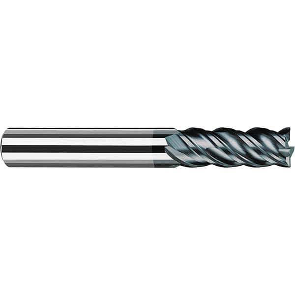 Fraisa - 1/2, 1-1/4" LOC, 1/2" Shank Diam, 3-1/4" OAL, 4 Flute Solid Carbide Square End Mill - Exact Industrial Supply