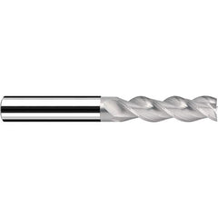 Fraisa - 5/16, 15/16" LOC, 5/16" Shank Diam, 2-1/2" OAL, 3 Flute Solid Carbide Square End Mill - Exact Industrial Supply