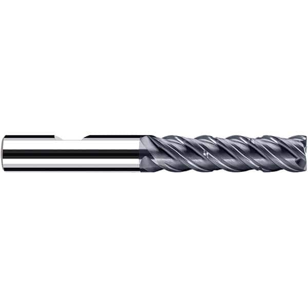 Fraisa - 4mm, 13mm LOC, 63mm OAL, 4 Flute Solid Carbide Square End Mill - Exact Industrial Supply