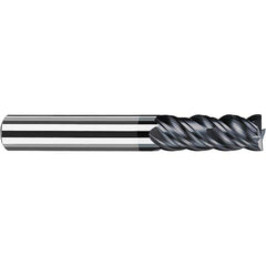 Fraisa - 1/2, 1-1/4" LOC, 1/2" Shank Diam, 3-1/4" OAL, 4 Flute Solid Carbide Square End Mill - Exact Industrial Supply