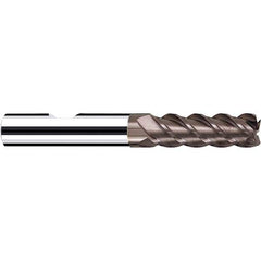 Fraisa - 5/8, 2-1/2" LOC, 5/8" Shank Diam, 5" OAL, 4 Flute Solid Carbide Square End Mill - Exact Industrial Supply