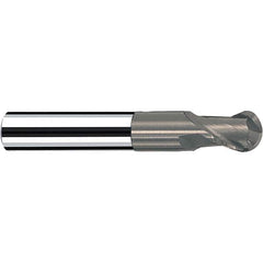 Fraisa - 1/2" Diam, 1/2" LOC, 2 Flute Solid Carbide Ball End Mill - Exact Industrial Supply