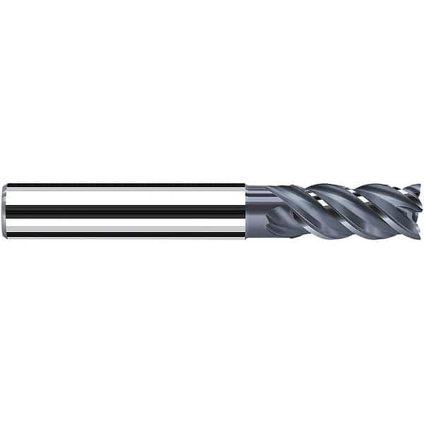 Fraisa - 3/4" Diam 4 Flute Solid Carbide 0.008" Corner Radius End Mill - Exact Industrial Supply