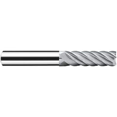 Fraisa - 12mm, 36mm LOC, 97mm OAL, 6 Flute Solid Carbide Square End Mill - Exact Industrial Supply