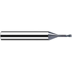 Fraisa - 0.2mm, 6mm LOC, 57mm OAL, 2 Flute Solid Carbide Square End Mill - Exact Industrial Supply