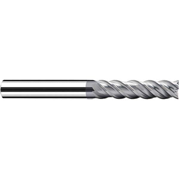 Fraisa - 1/2, 2" LOC, 1/2" Shank Diam, 4-1/4" OAL, 4 Flute Solid Carbide Square End Mill - Exact Industrial Supply