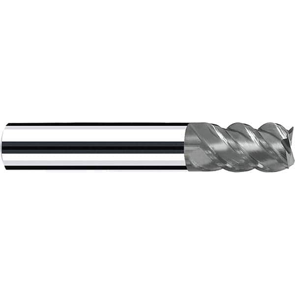 Fraisa - 5/8, 3/4" LOC, 5/8" Shank Diam, 3" OAL, 4 Flute Solid Carbide Square End Mill - Exact Industrial Supply