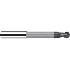 Fraisa - 8mm Diam, 9mm LOC, 2 Flute Solid Carbide Ball End Mill - Exact Industrial Supply