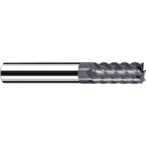 Fraisa - 5/8, 1-1/4" LOC, 5/8" Shank Diam, 3-1/2" OAL, 8 Flute Solid Carbide Square End Mill - Exact Industrial Supply