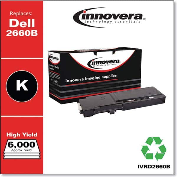 innovera - Office Machine Supplies & Accessories For Use With: Dell C2660dn, C2665dnf Nonflammable: No - Exact Industrial Supply
