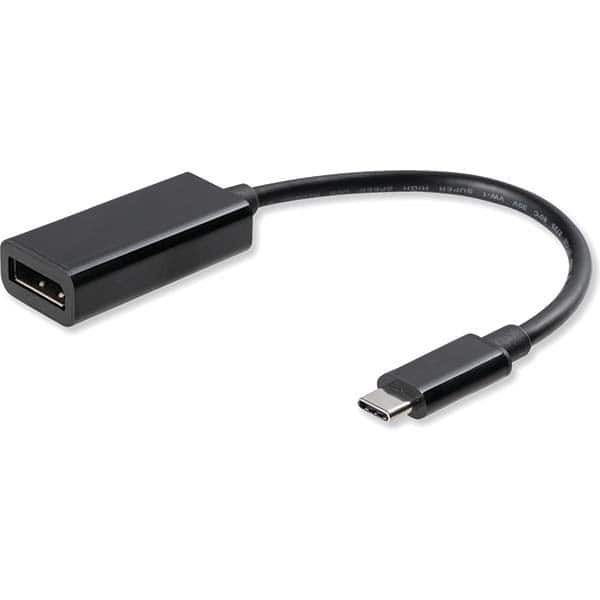 innovera - Computer Cable Connection Type: USB-C to DisplayPort 4K Overall Length (Inch): 7.8 - Exact Industrial Supply