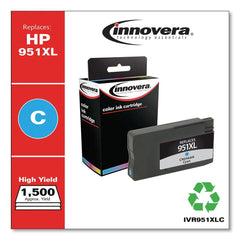 Inkjet Printer: Cyan Use with Innovera Remanufactured Ink Cartridge Replacement for HP OfficeJet Pro 8,100