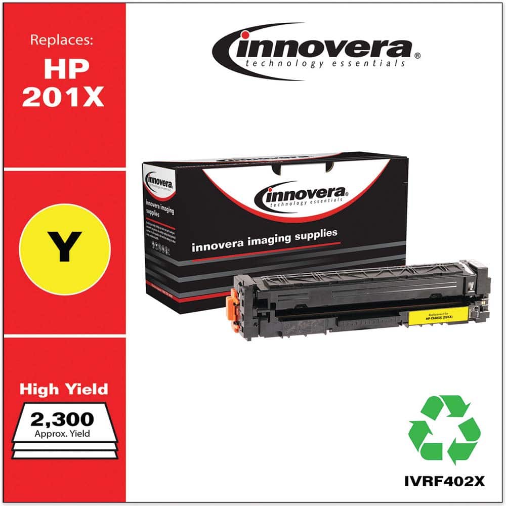 Laser Printer: Yellow Use with Innovera Toner Cartridge Replacement for HP Color Laserjet Pro M252DW, M277DW