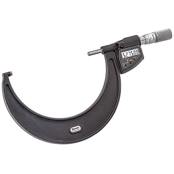 Starrett - Electronic Outside Micrometers Type: Standard Minimum Measurement (Decimal Inch): 3 - Exact Industrial Supply