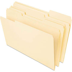 UNIVERSAL - File Folders, Expansion Folders & Hanging Files Folder/File Type: File Folders with Top Tab Color: Manila - Exact Industrial Supply