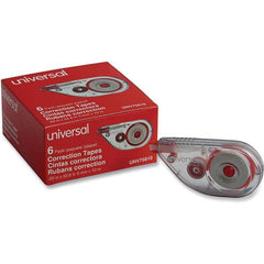 UNIVERSAL - Correction Fluid & Tape Type: Correction Tape Non-Refillable Tape Size: 1/5 x 393" - Exact Industrial Supply