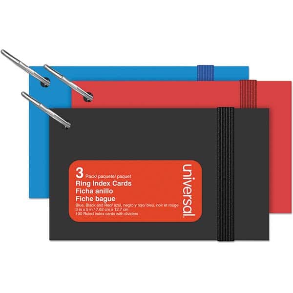 UNIVERSAL - Rolodexes & Cards Rolodex Type: Index Cards Size: 3 x 5 - Exact Industrial Supply