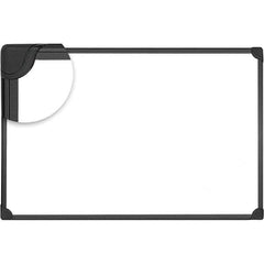 UNIVERSAL - Whiteboards & Magnetic Dry Erase Boards Height (Inch): 18 Material: Lacquered Steel - Exact Industrial Supply