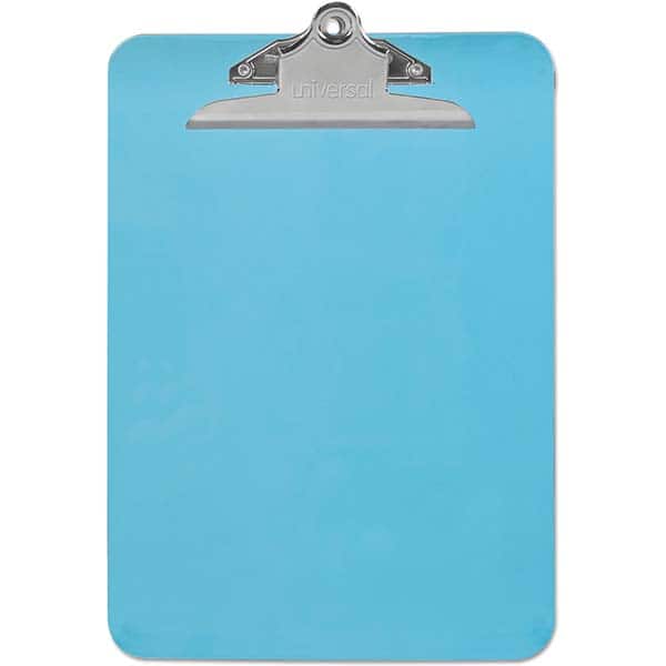 UNIVERSAL - Clip Boards Color: Translucent Blue Length (Decimal Inch): 12.5000 - Exact Industrial Supply