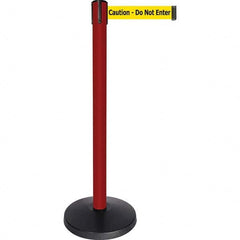 Tensator - Barrier Posts Type: Tensabarrier Post Post Color/Finish: Red - Exact Industrial Supply