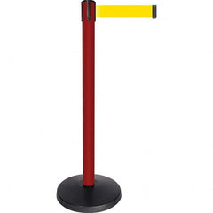 Tensator - Barrier Posts Type: Tensabarrier Post Post Color/Finish: Red - Exact Industrial Supply