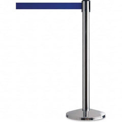 Tensator - Barrier Posts Type: Tensabarrier Post Post Color/Finish: Polished Chrome - Exact Industrial Supply