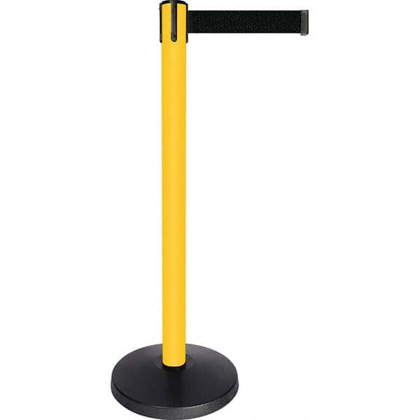 Tensator - Barrier Posts Type: Tensabarrier Post Post Color/Finish: Yellow - Exact Industrial Supply