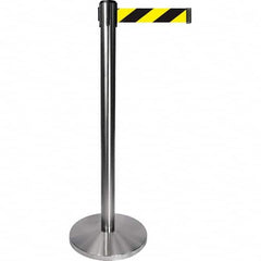 Tensator - Barrier Posts Type: Tensabarrier Post Post Color/Finish: Satin Chrome - Exact Industrial Supply