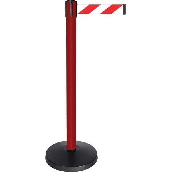 Tensator - Barrier Posts Type: Tensabarrier Post Post Color/Finish: Red - Exact Industrial Supply