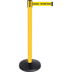 Tensator - Barrier Posts Type: Tensabarrier Post Post Color/Finish: Yellow - Exact Industrial Supply