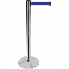 Tensator - Barrier Posts Type: Tensabarrier Post Post Color/Finish: Polished Chrome - Exact Industrial Supply