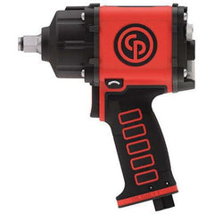 Chicago Pneumatic - Air Impact Wrenches & Ratchets Drive Size: 1/2 Handle Type: Pistol Grip - Exact Industrial Supply