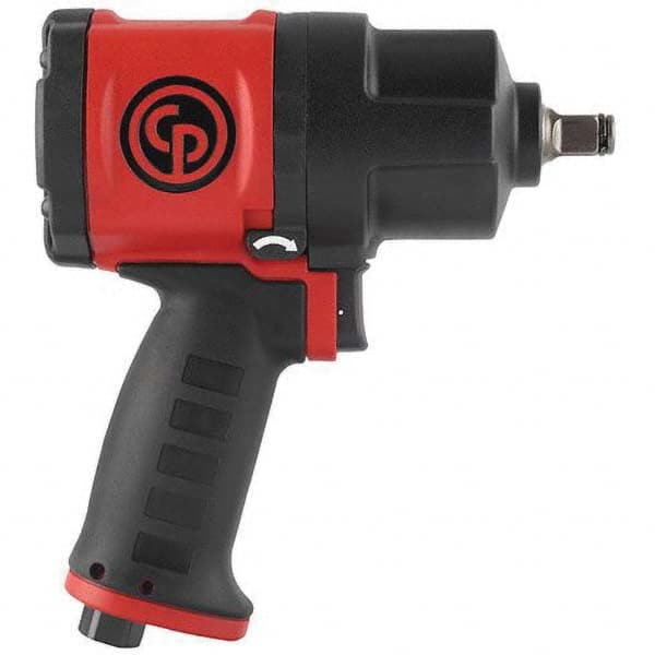 Chicago Pneumatic - Air Impact Wrenches & Ratchets Drive Size: 1/2 Handle Type: Pistol Grip - Exact Industrial Supply