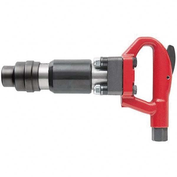 Chicago Pneumatic - 2,600 BPM, 1-1/8" Long Stroke, Air Chipping Hammer - Exact Industrial Supply