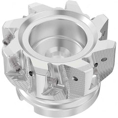 Seco - Indexable Square-Shoulder Face Mills Cutting Diameter (Inch): 3 Cutting Diameter (Decimal Inch): 3.0000 - Exact Industrial Supply