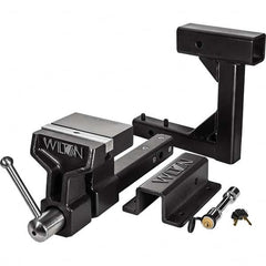 Wilton - 6" Jaw Width x 5-3/4" Jaw Opening, 5" Throat Depth, Bench & Pipe Combination Vise - Exact Industrial Supply