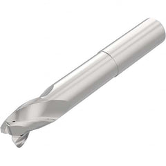 Niagara Cutter - 1" Diam 3 Flute Solid Carbide 0.06" Corner Radius End Mill - Exact Industrial Supply